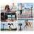 K&F Concept KF15.0030 - mini statyw i selfie stick 2w1 do smartfona z uchwytem stabilizującym - przykład użycia